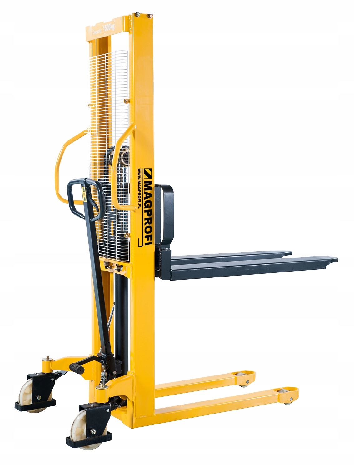 PALETOVÝ NÁKLADNÝ VOZÍK 1000 kg SKLADOVACÍ STOŽIAR PALETOVÝ VOZÍK 1600 mm